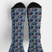 CHAUSSETTE #OCEAN&CIEL #LASURFEUSEMÉRODE @ MAGHIE.ORG (Haut)