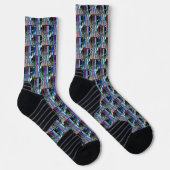 CHAUSSETTE #OCEAN&CIEL #LASURFEUSEMÉRODE @ MAGHIE.ORG (Droite)