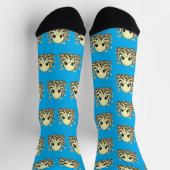 Chaussette Octopus dans les fleurs Cute Animal design (Haut)