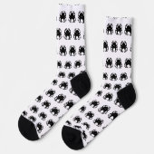 Chaussette Octopus Socks - B&W - Unisex (Gauche)