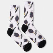 Chaussette Oeil (I) Penser Humour Geek anatomique (Droite)