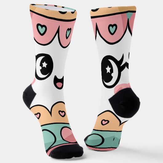 Chaussette Oeuf de Pâques de Kawaii (Angulaire)