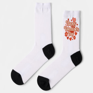 Chaussette Œuvres d'art de la Saint-Valentin des années 70