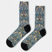 Chaussette Oiseau Art Nouveau Design (Gauche)