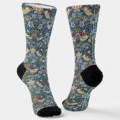 Chaussette Oiseau Art Nouveau Design (Angulaire)
