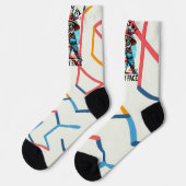 Chaussette Oiseau avec une torsion (Gauche)