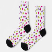 Chaussette Oiseaux colorés mignons  (Gauche)