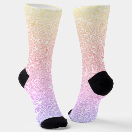 Chaussette Ondes chaussettes (Angulaire)