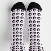Chaussette Optical Illusion Fun Full of Holes Robotics (Haut)