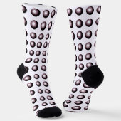 Chaussette Optical Illusion Fun Full of Holes Robotics (Angulaire)
