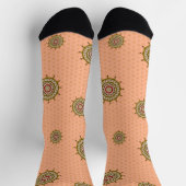Chaussette Or Imaginaire Mehndi (Haut)