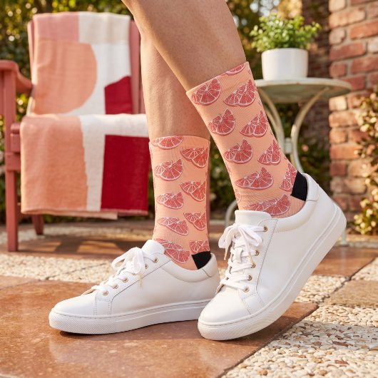 Chaussette Orange