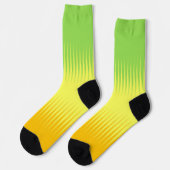 Chaussette Orange Jaune Vert (Gauche)