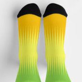 Chaussette Orange Jaune Vert (Haut)