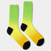 Chaussette Orange Jaune Vert (Droite)