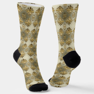 Chaussette Originaire d'Afrique ethnique Adinkra simbols chau