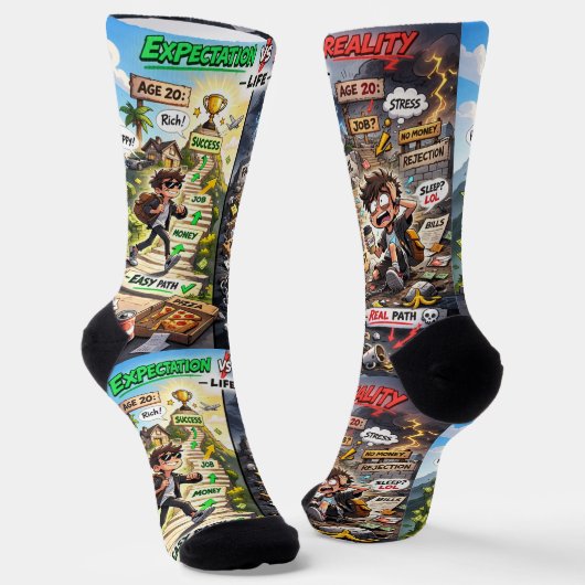 Chaussette Où acheter des chaussettes cool 00334 Reality Sock (Angulaire)