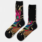Chaussette Ours Dans Le Miel (Gauche)