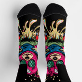 Chaussette Ours Dans Le Miel (Haut)