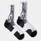 Chaussette Ours personnalisé (Droite)