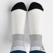 Chaussette Ours surplombant le mur, Couleurs Médicales classi (Haut)