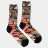 Chaussette Outils Outil Russe antique Red Man (Droite)