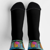 Chaussette Owl "Art by Kids" (Haut)