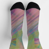 Chaussette P9 Art Abstrait Coloré Unique (Haut)