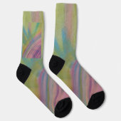 Chaussette P9 Art Abstrait Coloré Unique (Droite)
