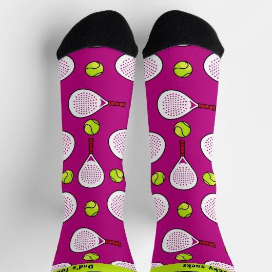 Chaussette 🎾 Padel le dit à Em! (Haut)