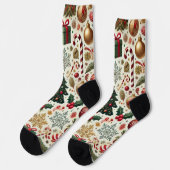 Chaussette Paillet et scintillement (Gauche)