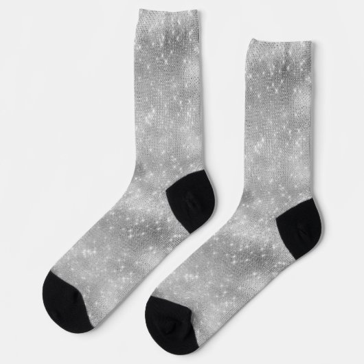 Chaussette Paillette d'Argent (Gauche)