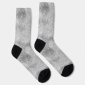 Chaussette Paillette d'Argent (Droite)