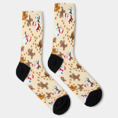 Chaussette Pain d'épices, Père Noël, Noël des neiges (Droite)