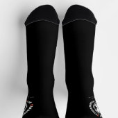 Chaussette Pain, Hardship, Determination – Funny PhD Quote (Haut)