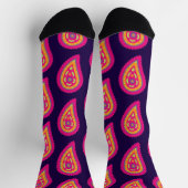 Chaussette Paisley coloré (Haut)
