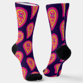 Chaussette Paisley coloré (Angulaire)