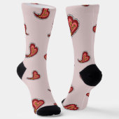 Chaussette Paisley Heart (Angulaire)