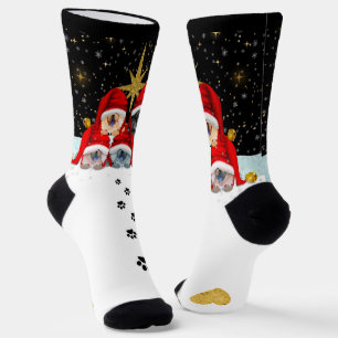 Chaussette PAIX SUR TERRE Chaussettes Rough Chow crew