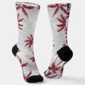 Chaussette palmiers vintages (Angulaire)