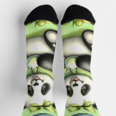 Chaussette Panda bébé mignonne vintage (Haut)