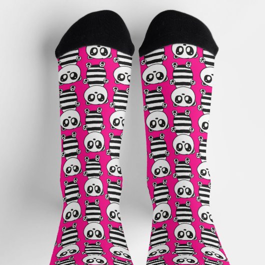Chaussette Panda Kids (Haut)
