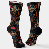 Chaussette Panda Rouge Disco (Angulaire)