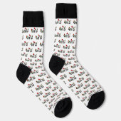 Chaussette Pandas de Noël (Droite)