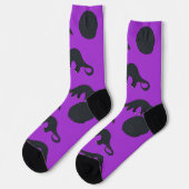 Chaussette Pangolins à ventre noir (Gauche)