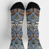 Chaussette Paon et Dragon, William Morris (Haut)