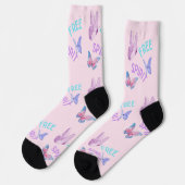Chaussette papillon (Gauche)