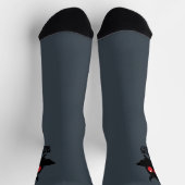 Chaussette Papillon Antisocial Mothman Cryptide (Haut)