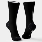 Chaussette Papillon arc-en-ciel (Angulaire)
