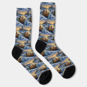 Chaussette Papillon Noël Bateau Fêtes (Droite)